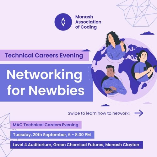 Carousel post from monashcoding.