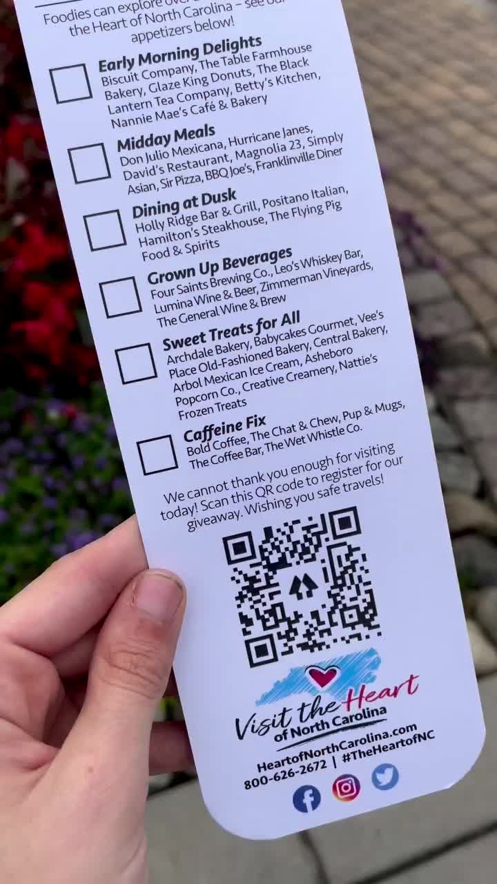 Video post from theheartofnc.