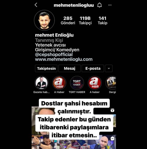 Photo post from mehmetenliogluofficial.