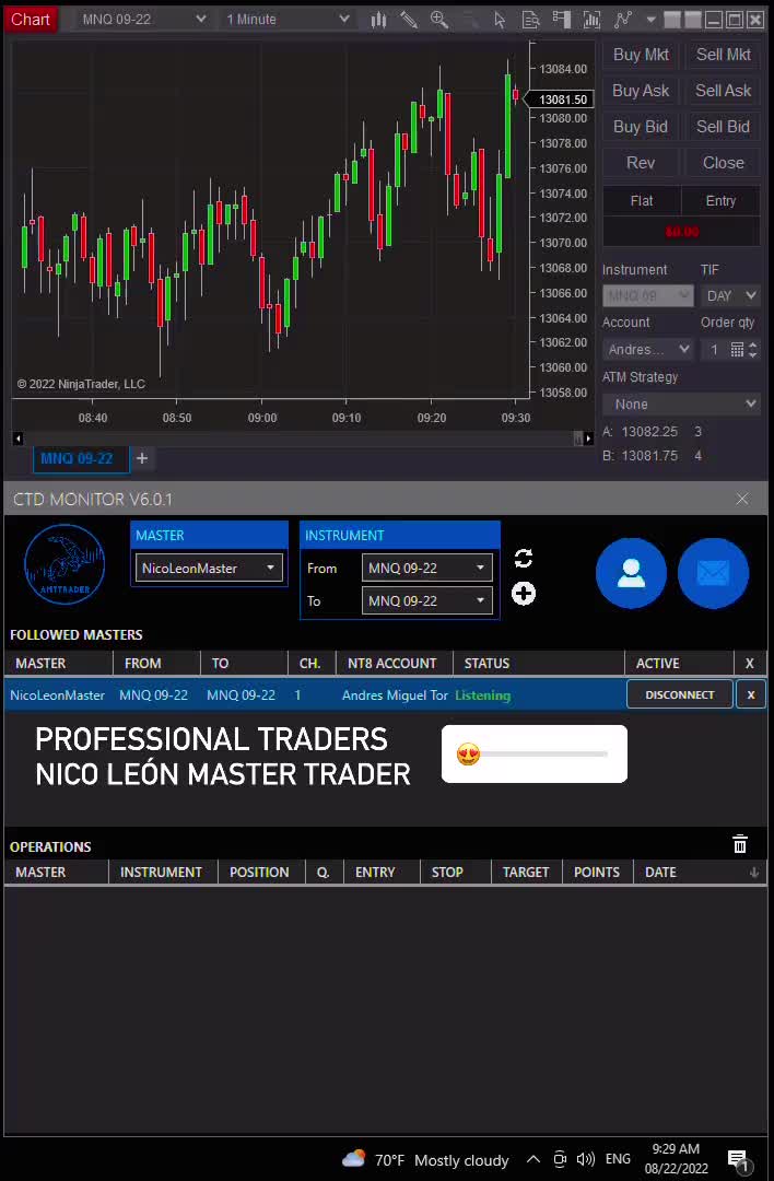 Video post from amttrader.