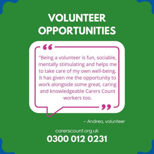 Photo post from carerscountkirklees.