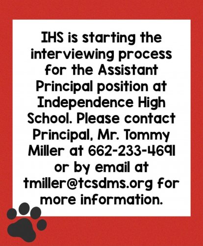 Photo post from independence_high.