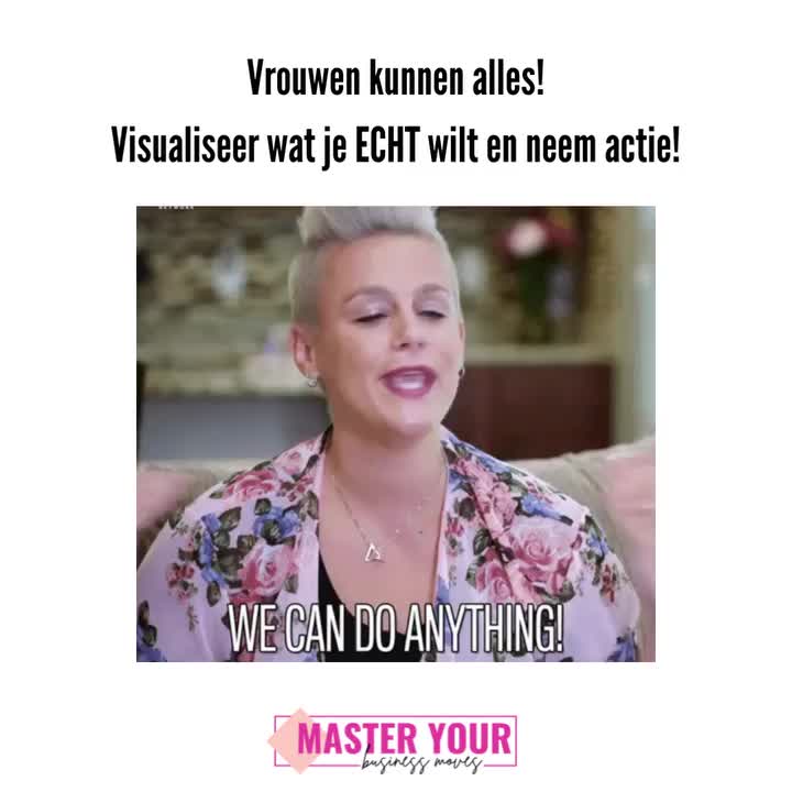 Video post from masteryourbusinessmoves.nl.