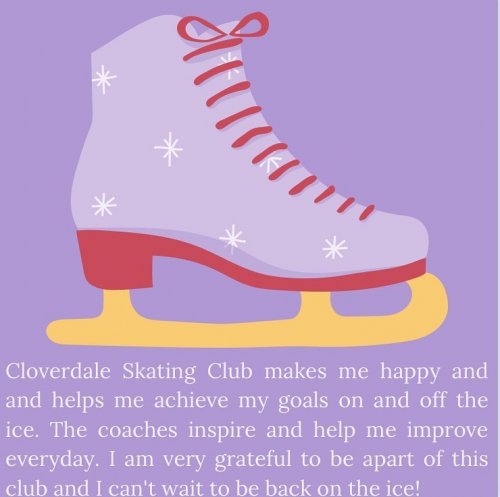 Photo post from cloverdale_skating_club.