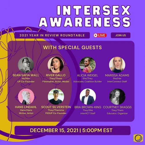Photo post from intersexjusticeproject.