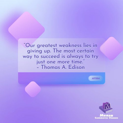 Photo post from mensa_commerce_classes.