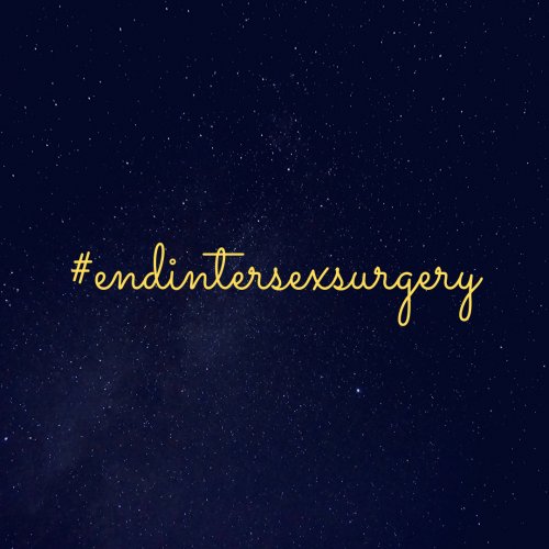 Photo post from intersexjusticeproject.