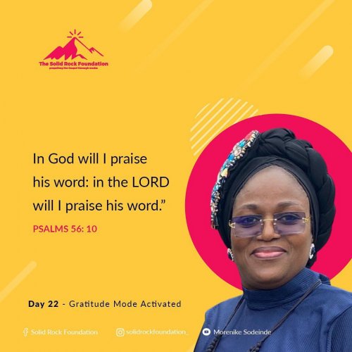 Photo post from solidrockfoundation_.