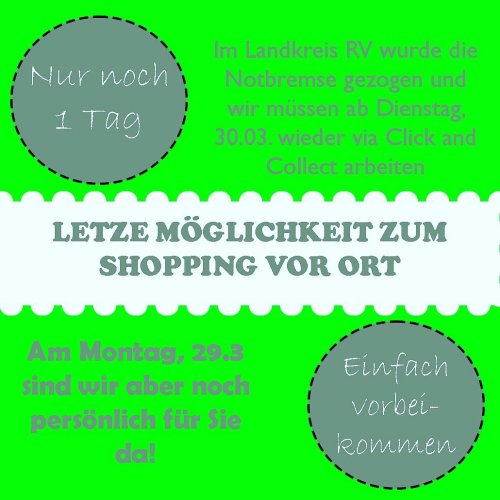 Photo post from modehausbinder.