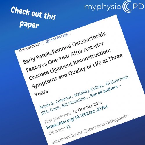 Photo post from myphysiocpd.