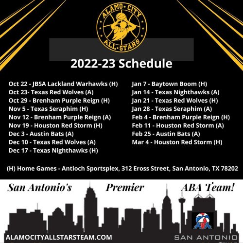 Photo post from thealamocityallstars.