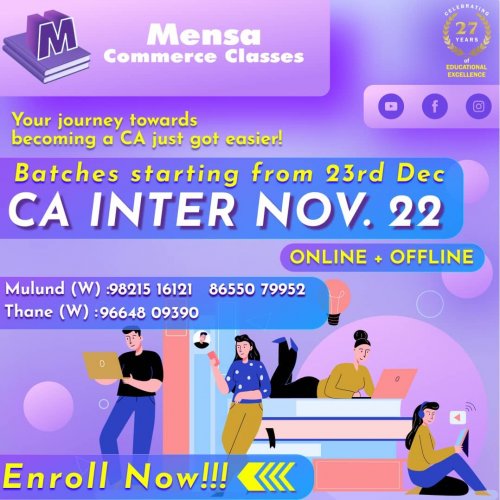 Photo post from mensa_commerce_classes.