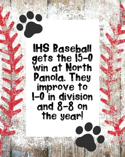Photo post from independence_high.