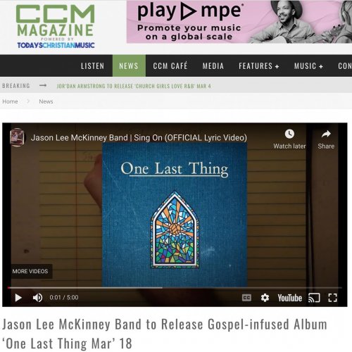 Carousel post from jasonleemckinneyband.