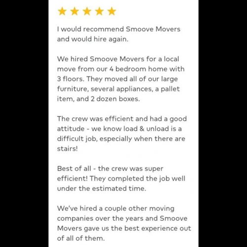 Photo post from smoovemoversllc.