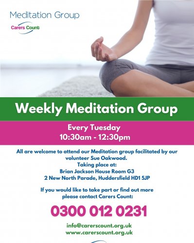 Photo post from carerscountkirklees.