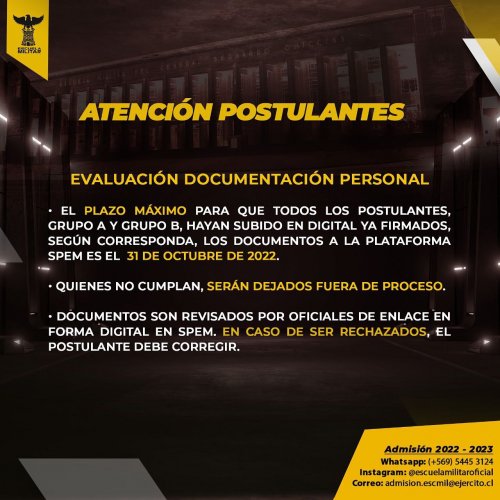 Photo post from escuelamilitaroficial.