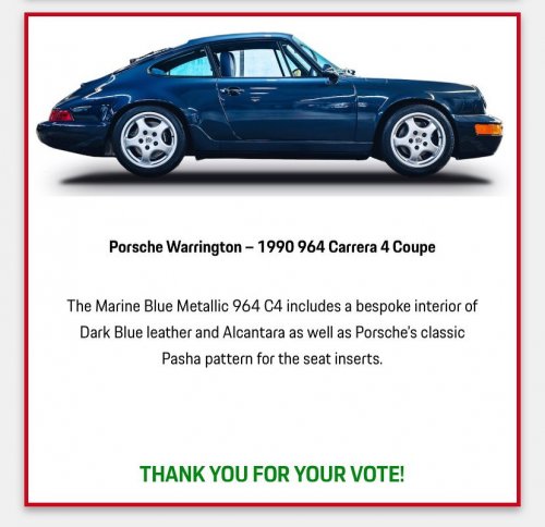 Photo post from porschewarrington.
