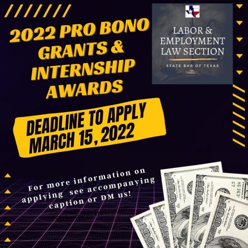 Photo post from laborlawtexasbar.