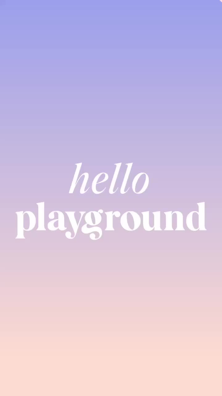 Video post from hello.playground.