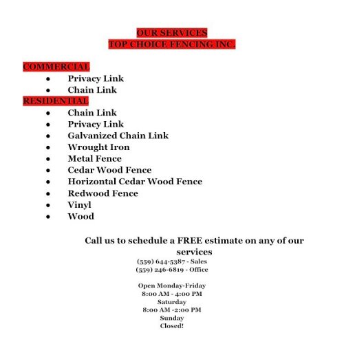 Photo post from topchoicefencing.