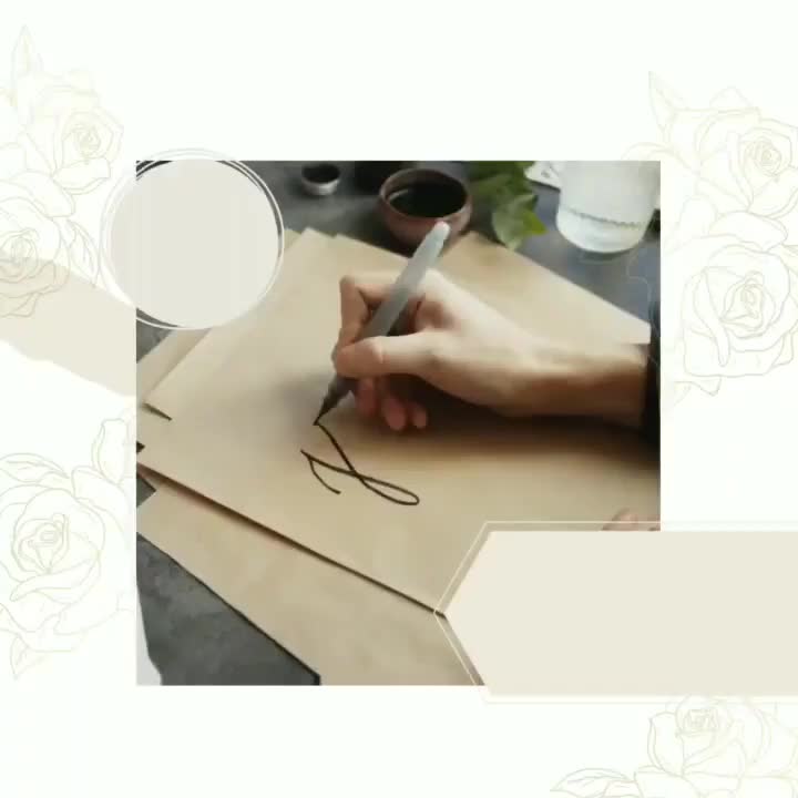 Video post from kimkalligraphy.