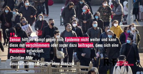 Photo post from Reporter ohne Grenzen Deutschland.