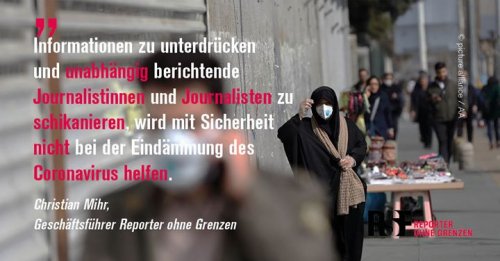 Photo post from Reporter ohne Grenzen Deutschland.