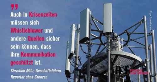 Photo post from Reporter ohne Grenzen Deutschland.