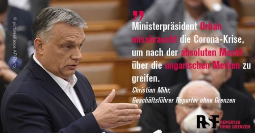 Photo post from Reporter ohne Grenzen Deutschland.
