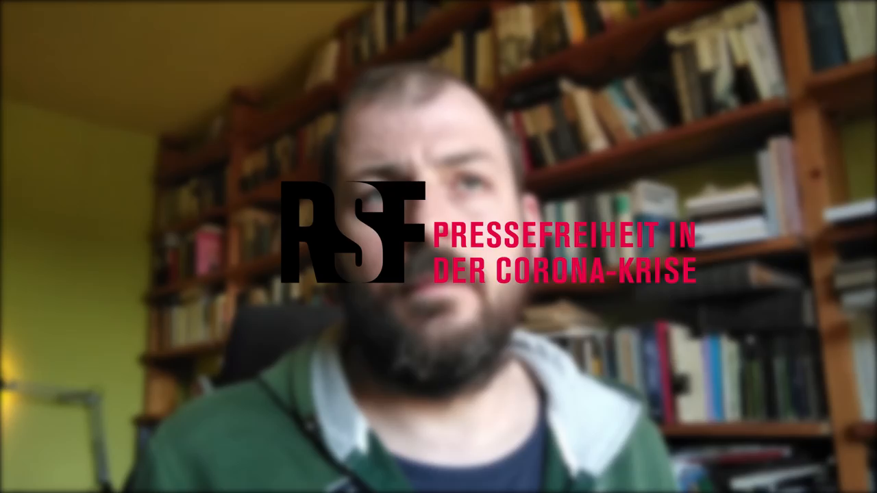 Video post from Reporter ohne Grenzen Deutschland.