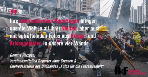Photo post from Reporter ohne Grenzen Deutschland.