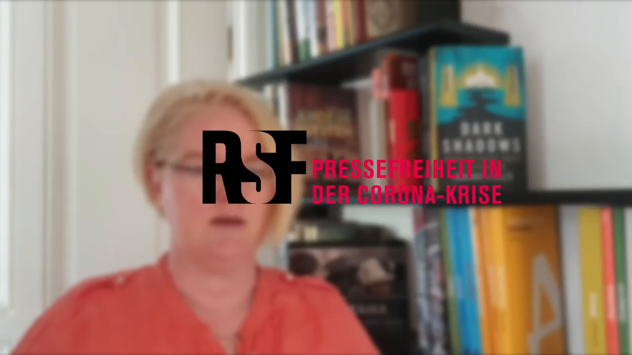 Video post from Reporter ohne Grenzen Deutschland.