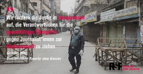 Photo post from Reporter ohne Grenzen Deutschland.