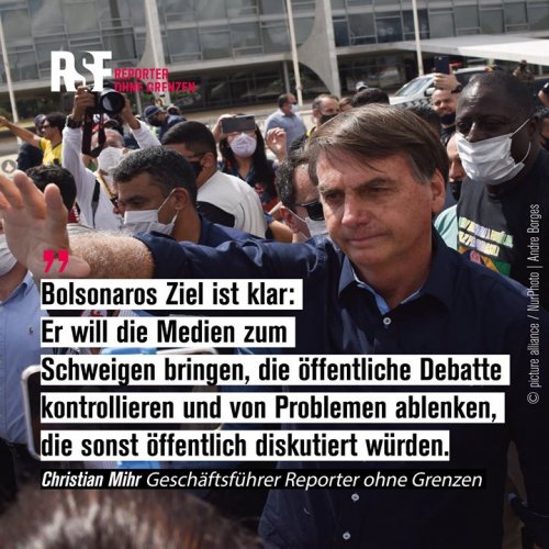Photo post from Reporter ohne Grenzen Deutschland.