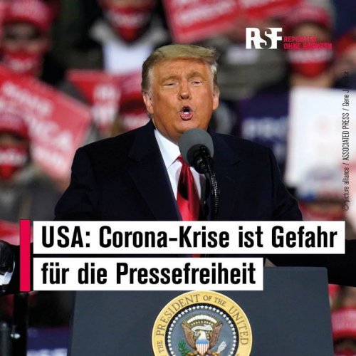 Photo post from Reporter ohne Grenzen Deutschland.