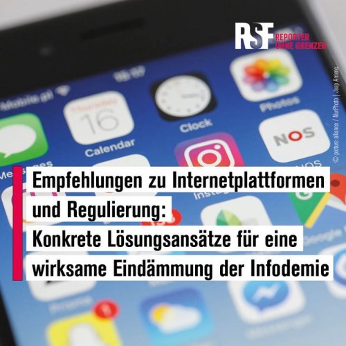 Photo post from Reporter ohne Grenzen Deutschland.