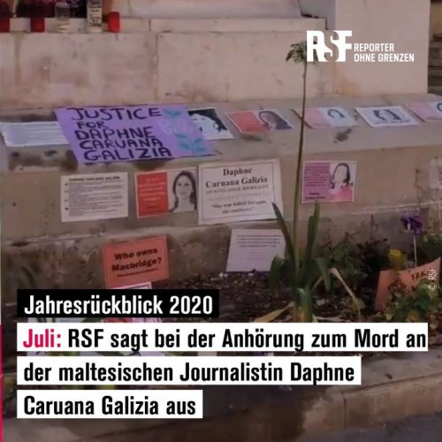 Photo post from Reporter ohne Grenzen Deutschland.