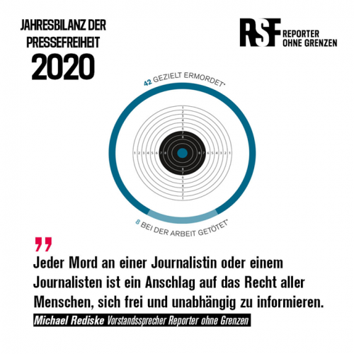 Photo post from Reporter ohne Grenzen Deutschland.