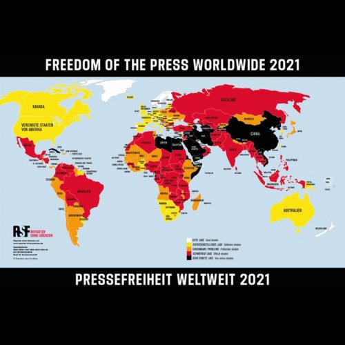 Photo post from Reporter ohne Grenzen Deutschland.
