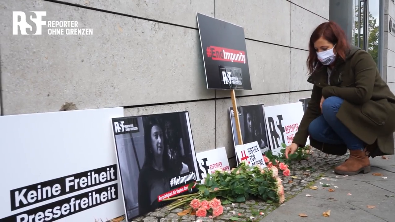 Video post from Reporter ohne Grenzen Deutschland.