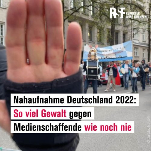 Photo post from Reporter ohne Grenzen Deutschland.