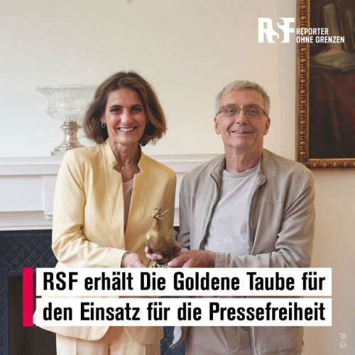 Photo post from Reporter ohne Grenzen Deutschland.