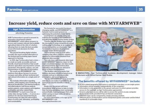 Photo post from Laeveld Agrochem.