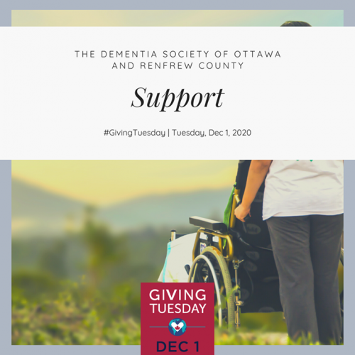 Photo post from The Dementia Society of Ottawa and Renfrew County.