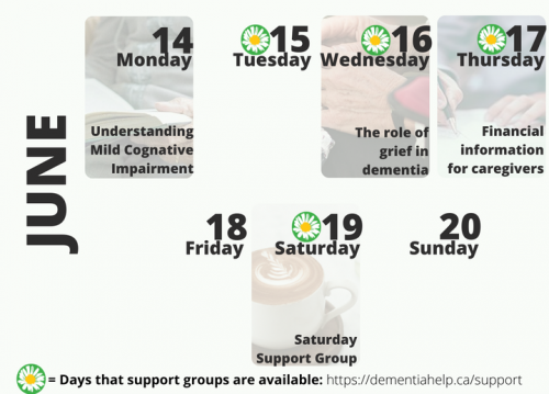 Photo post from The Dementia Society of Ottawa and Renfrew County.