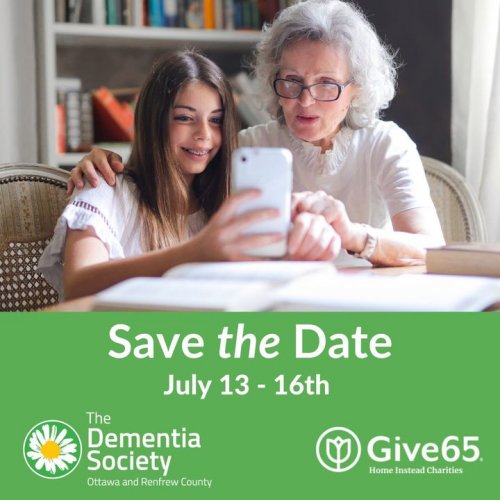 Photo post from The Dementia Society of Ottawa and Renfrew County.
