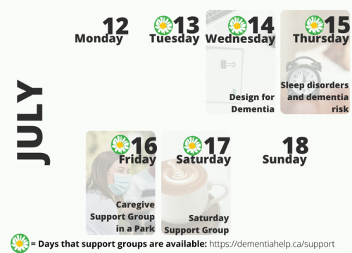 Photo post from The Dementia Society of Ottawa and Renfrew County.