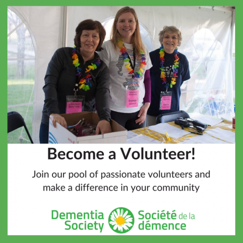 Photo post from The Dementia Society of Ottawa and Renfrew County.