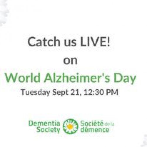 Photo post from The Dementia Society of Ottawa and Renfrew County.